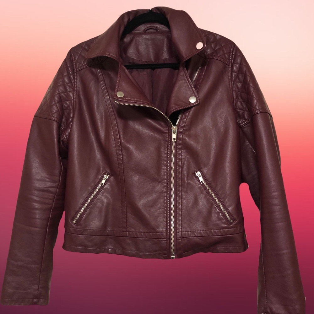 Forever 21+ Vegan Moto Jacket